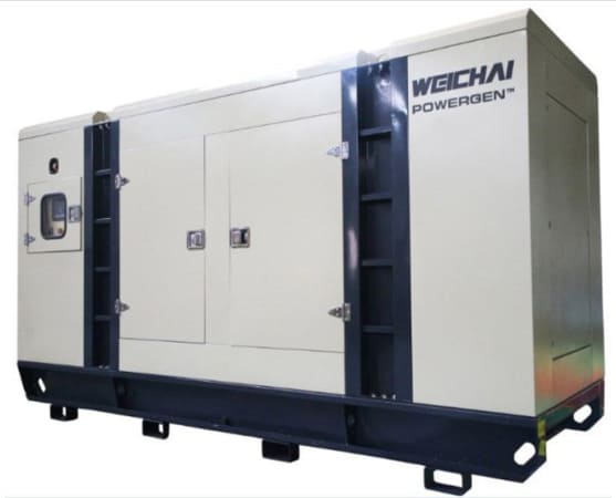 ДГУ 120 кВт Weichai WPG165L9 АД 120 в кожухе