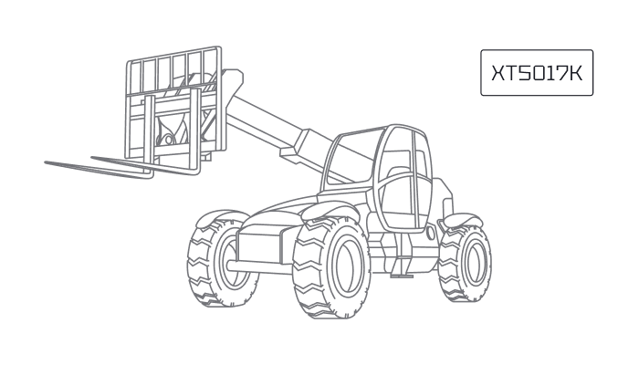 Телескопический погрузчик XCMG XT5017K