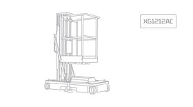 Ножничный электрический подъемник XCMG XG1212AC