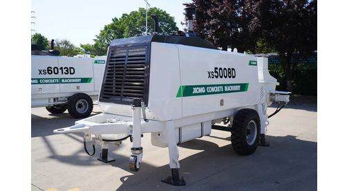 Стационарный бетононасос XCMG XS5008D Стационарный бетононасос XCMG XS5008D