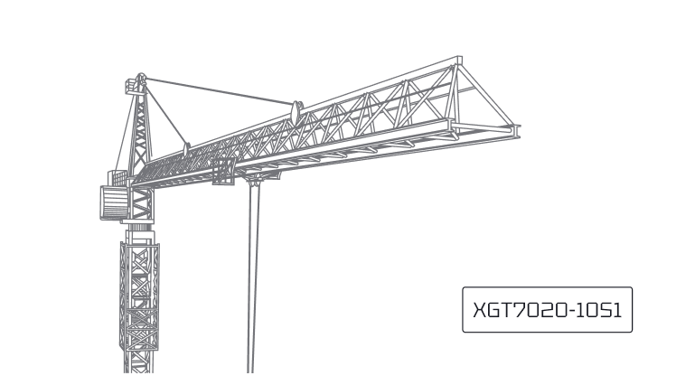 Башенный кран XCMG XGT7020-10S1