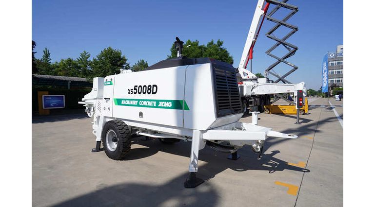 Стационарный бетононасос XCMG XS5008D Стационарный бетононасос XCMG XS5008D